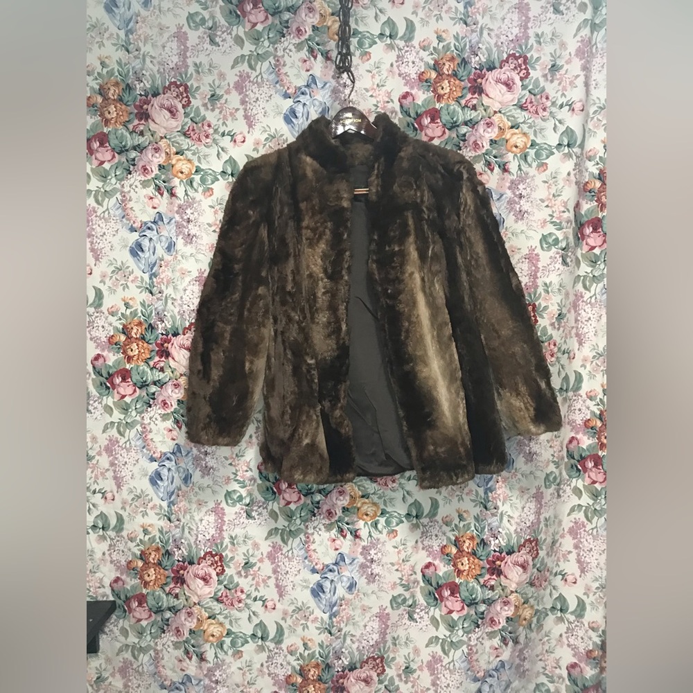 Vintage Original by Dicker and Dicker of Beverly Hills Fur Coat, Raindeer?